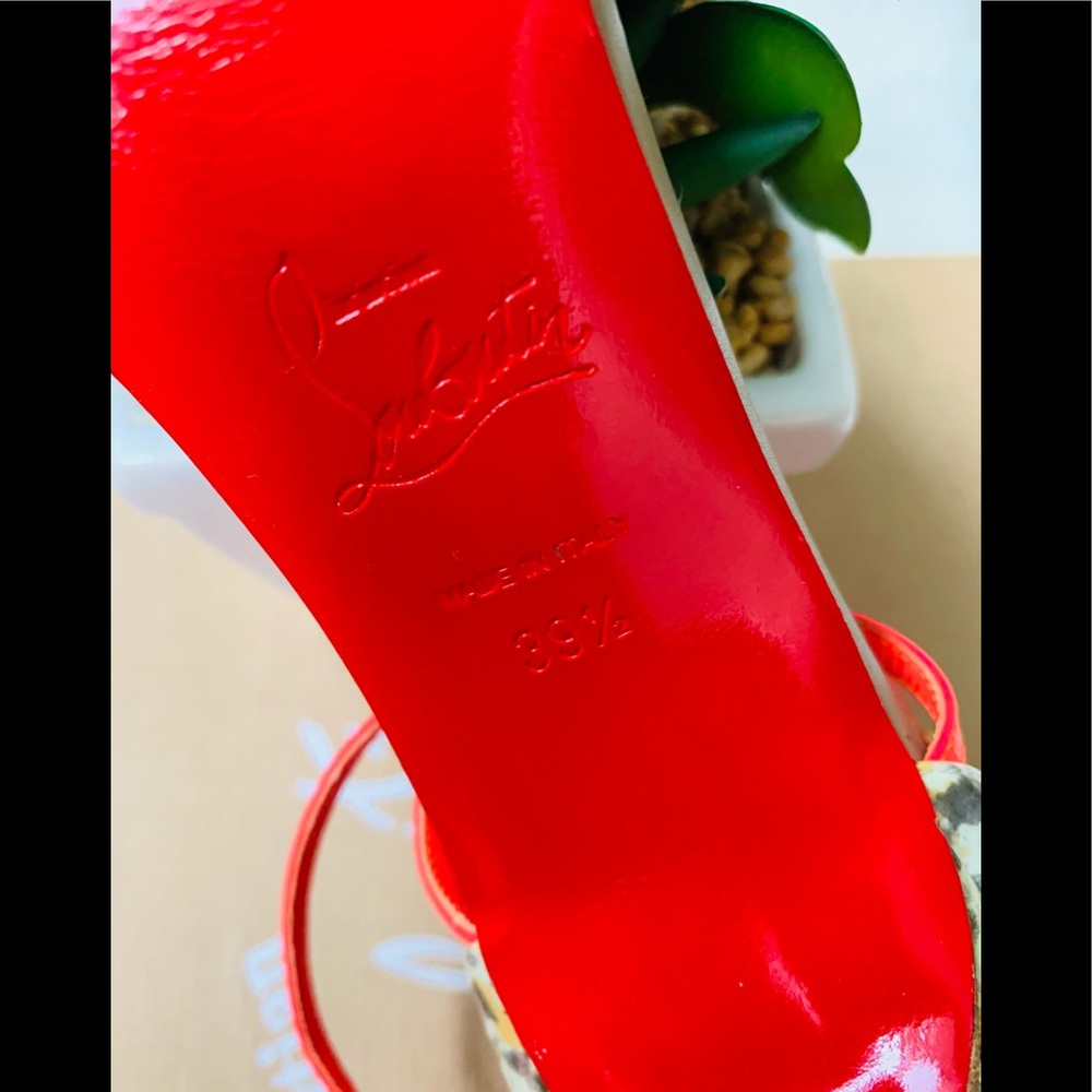 🍾🥂SOLD!🥳Christian Louboutin Spiked Sandals - Picture 8 of 14